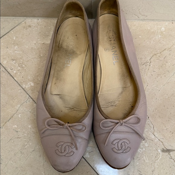 Chanel pink ballet flats. Size 39 1/2 - Picture 3 of 9